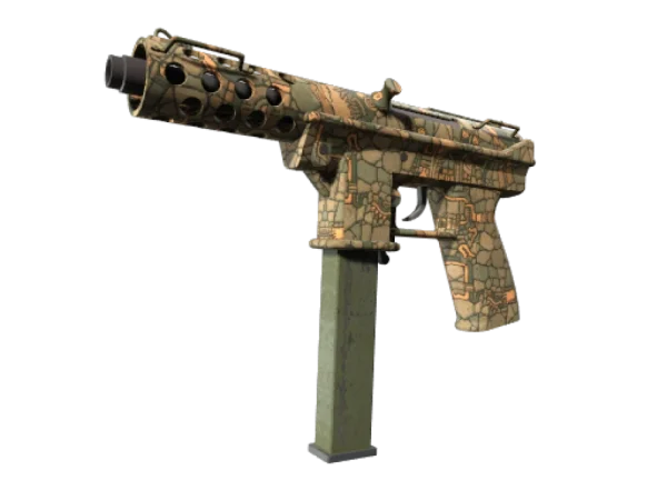 Tec-9 | Blast From the Past (Battle-Scarred)