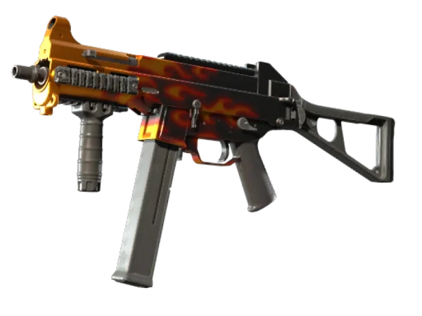 UMP-45 | Blaze (Minimal Wear)