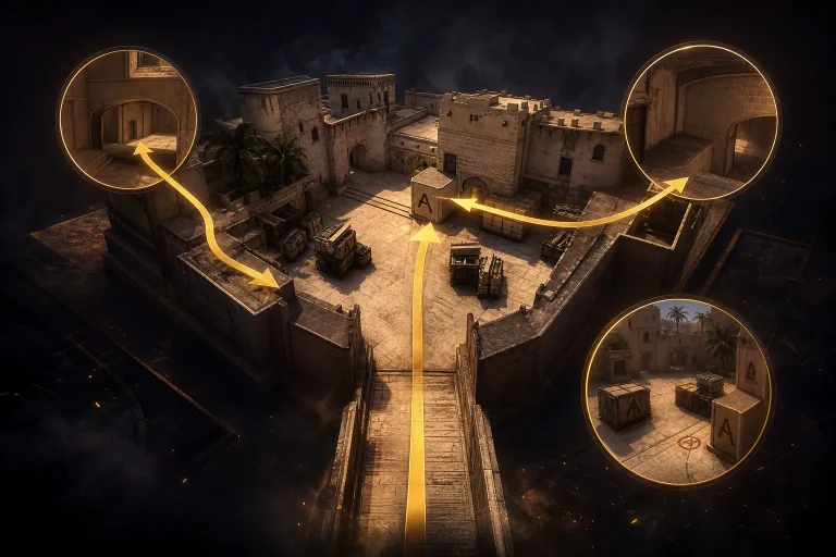 The Best Entry Routes on Mirage A Ramp for Solo Queue Players
