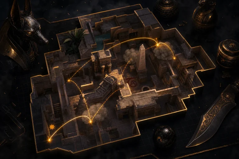 The Best Utility Choreography for A Site Hits on Anubis