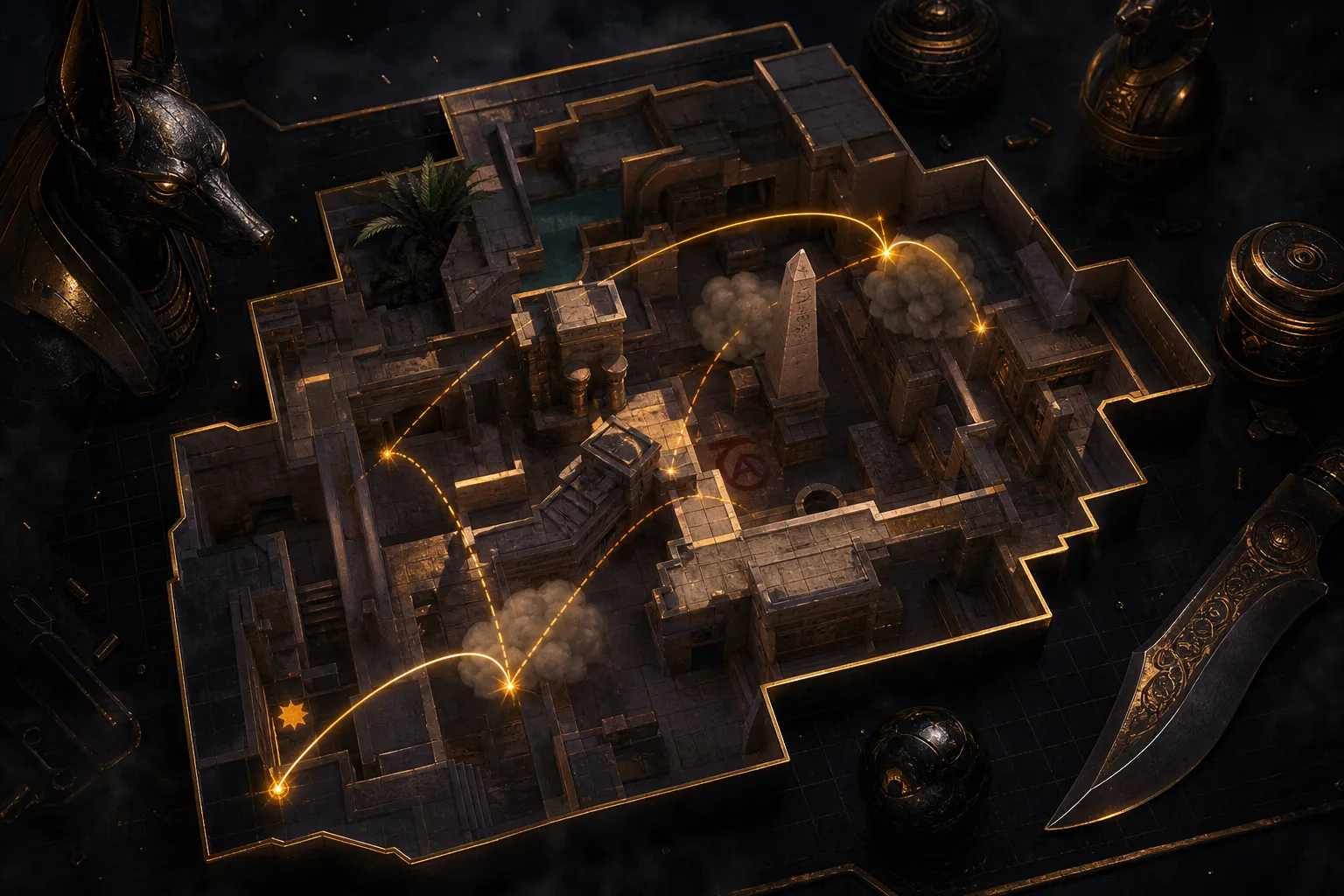 The Best Utility Choreography for A Site Hits on Anubis