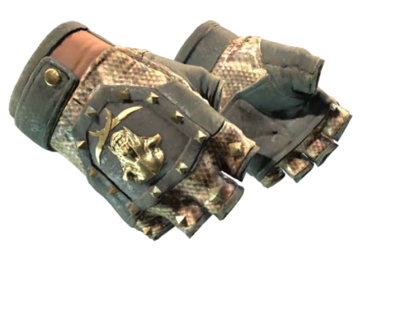 ★ Bloodhound Gloves | Snakebite (Battle-Scarred)
