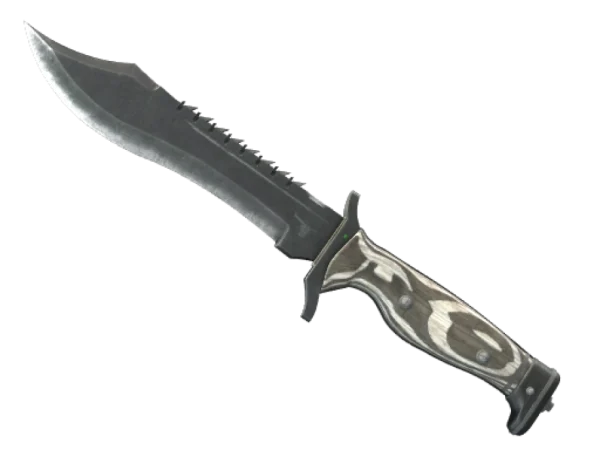★ Bowie Knife | Black Laminate (Minimal Wear)