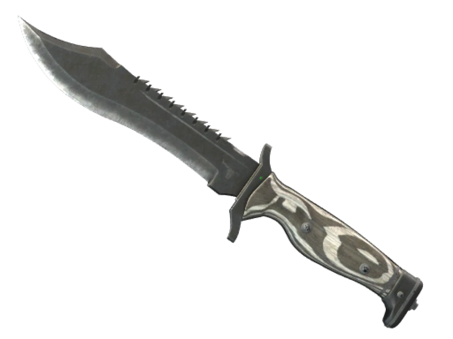 ★ Bowie Knife | Black Laminate (Well-Worn)