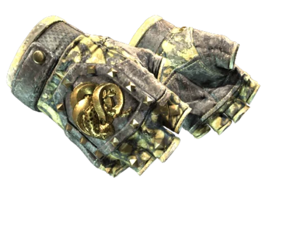 ★ Broken Fang Gloves | Yellow-banded (Battle-Scarred)