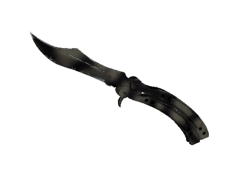★ Butterfly Knife | Scorched (Well-Worn)