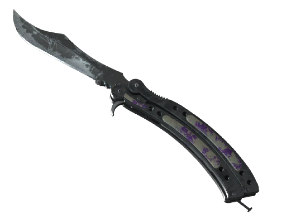 ★ Butterfly Knife | Ultraviolet (Battle-Scarred)