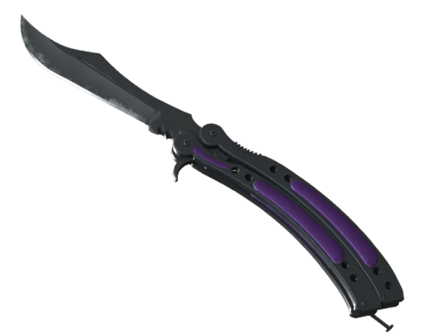 ★ Butterfly Knife | Ultraviolet (Well-Worn)