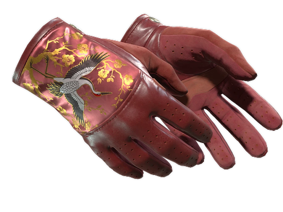 ★ Driver Gloves | Brocade Crane (Minimal Wear)