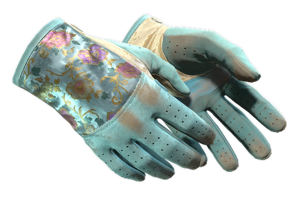 ★ Driver Gloves | Brocade Flowers (Battle-Scarred)