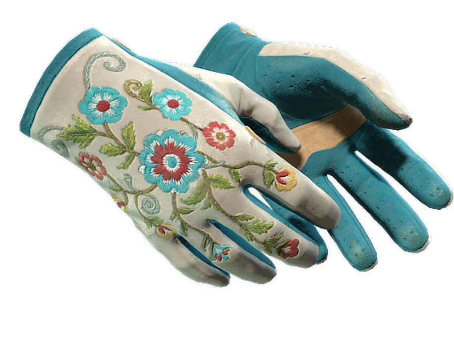 ★ Driver Gloves | Garden (Well-Worn)
