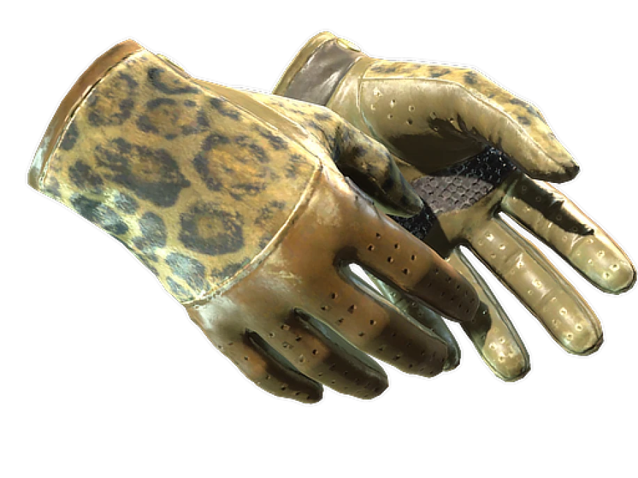 ★ Driver Gloves | Queen Jaguar (Well-Worn)
