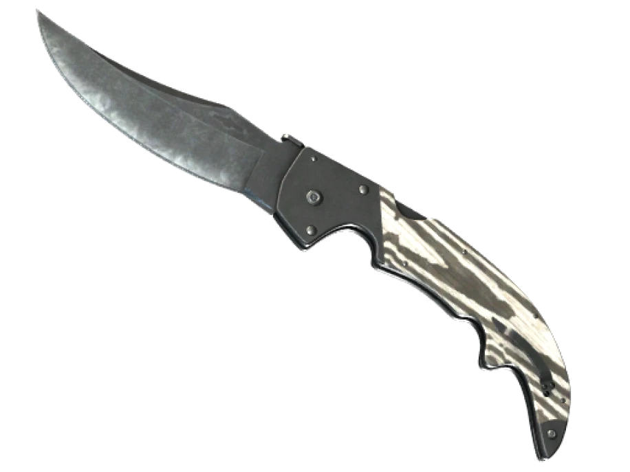 ★ Falchion Knife | Black Laminate (Minimal Wear)