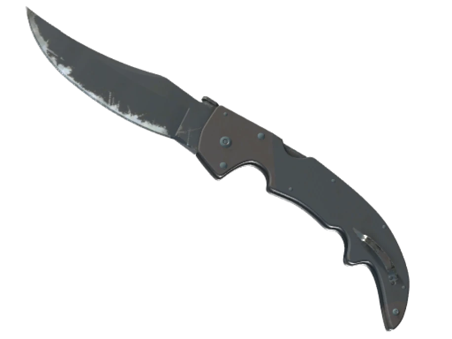 ★ Falchion Knife | Night (Well-Worn)