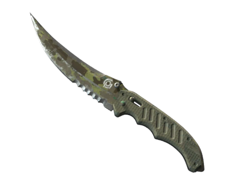★ Flip Knife | Boreal Forest (Battle-Scarred)