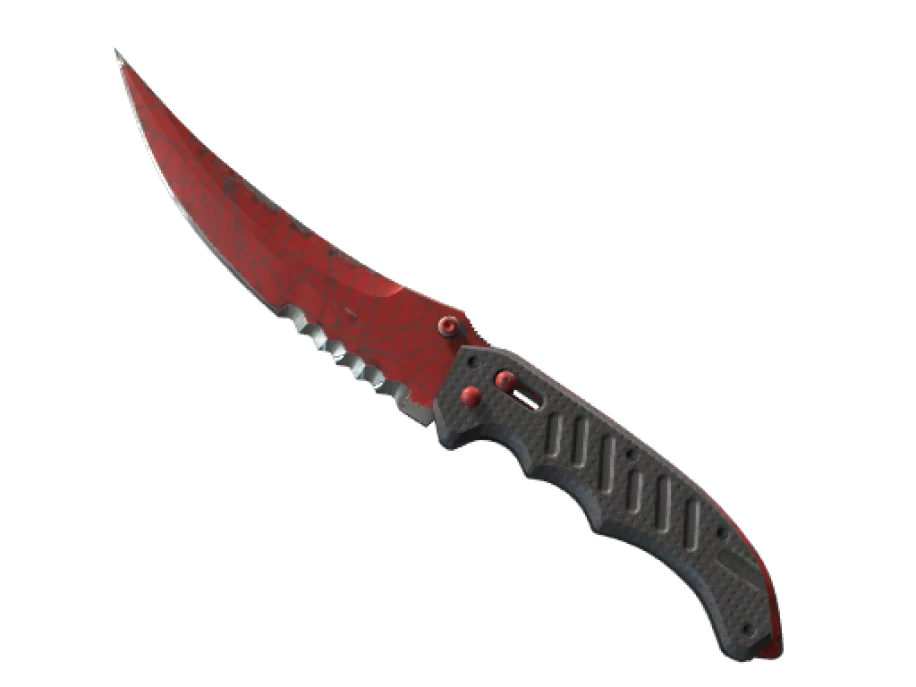 ★ Flip Knife | Crimson Web (Field-Tested)