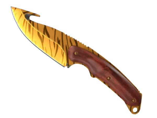 ★ Gut Knife | Tiger Tooth (Minimal Wear)