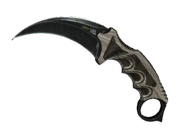 ★ Karambit | Black Laminate (Field-Tested)