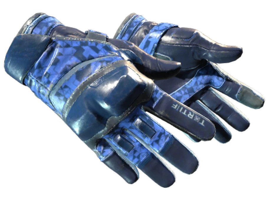 ★ Moto Gloves | Polygon (Well-Worn)