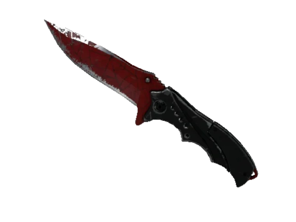 ★ Nomad Knife | Crimson Web (Battle-Scarred)