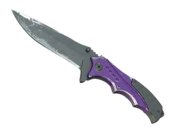 ★ Nomad Knife | Ultraviolet (Battle-Scarred)