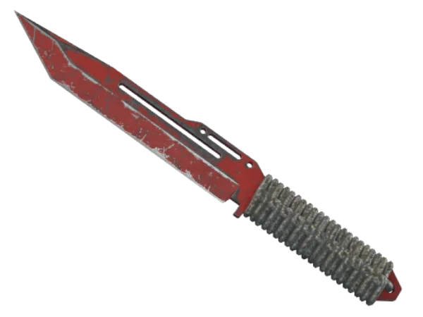 ★ Paracord Knife | Crimson Web (Battle-Scarred)