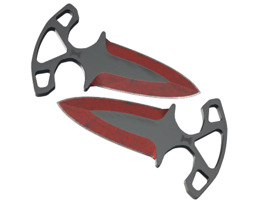 ★ Shadow Daggers | Crimson Web (Minimal Wear)