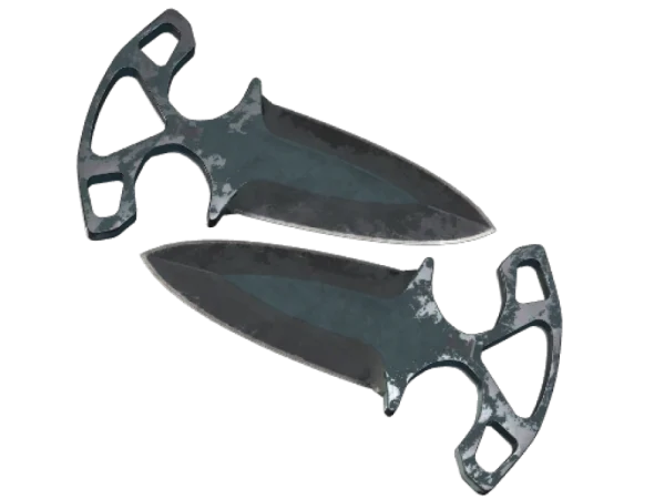★ Shadow Daggers | Night (Battle-Scarred)