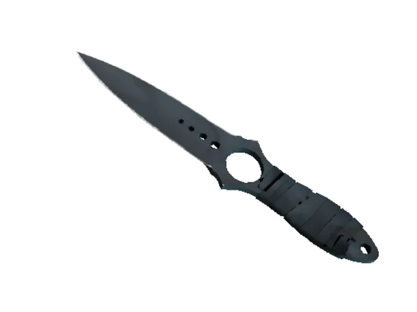 ★ Skeleton Knife | Night Stripe (Well-Worn)