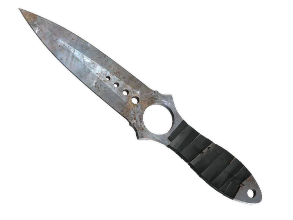 ★ Skeleton Knife | Rust Coat (Well-Worn)