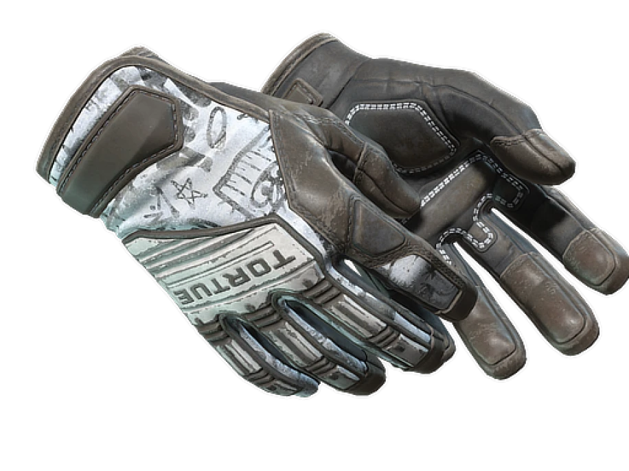 ★ Specialist Gloves | Blackbook (Battle-Scarred)