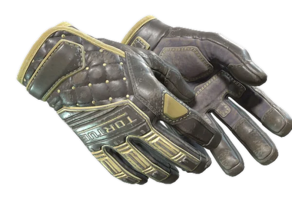 ★ Specialist Gloves | Chocolate Chesterfield (Battle-Scarred)