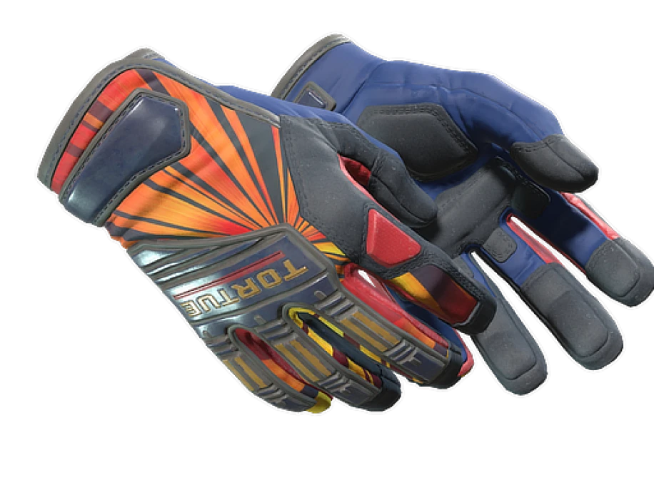 ★ Specialist Gloves | Sunburst (Minimal Wear)