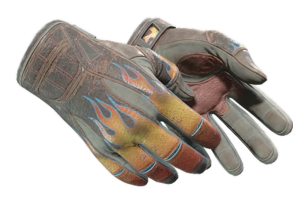 ★ Sport Gloves | Blaze (Battle-Scarred)