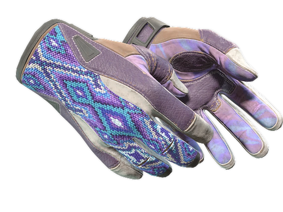★ Sport Gloves | Violet Beadwork (Field-Tested)