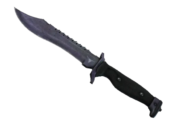 ★ StatTrak™ Bowie Knife | Blue Steel (Battle-Scarred)