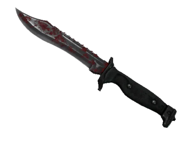 ★ StatTrak™ Bowie Knife | Crimson Web (Battle-Scarred)