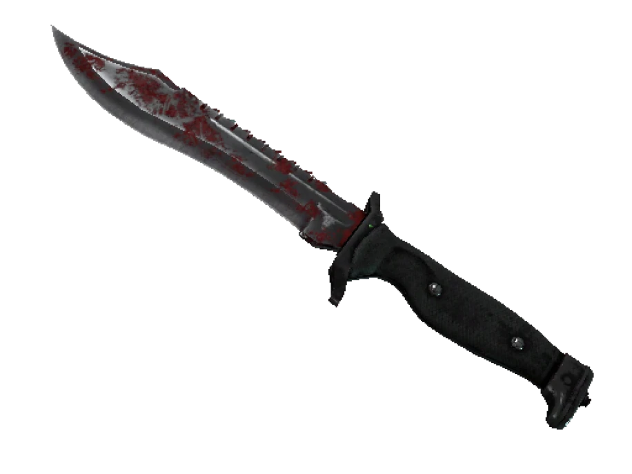 ★ StatTrak™ Bowie Knife | Crimson Web (Battle-Scarred)