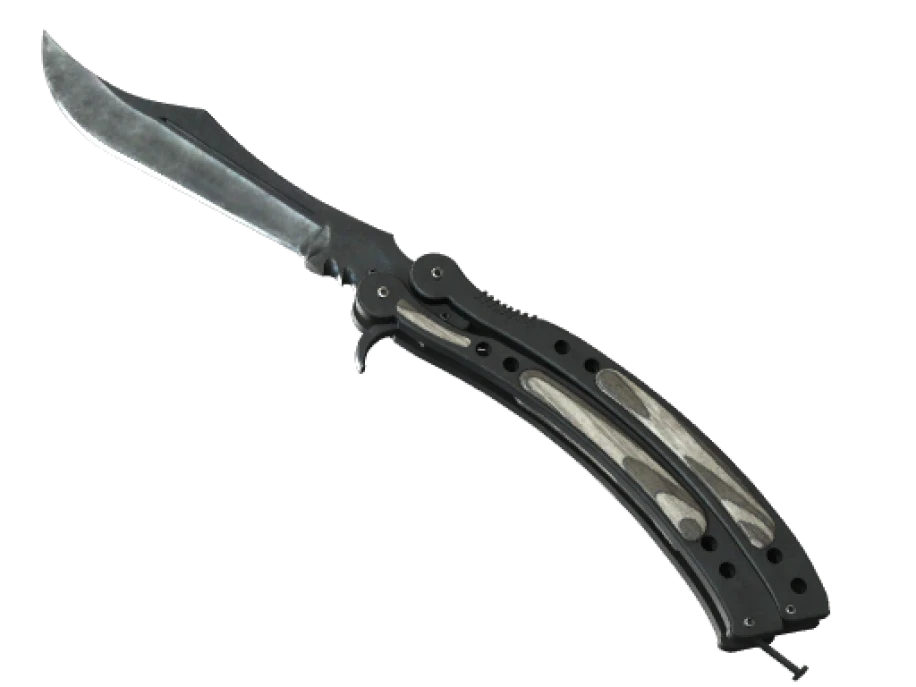 ★ StatTrak™ Butterfly Knife | Black Laminate (Field-Tested)