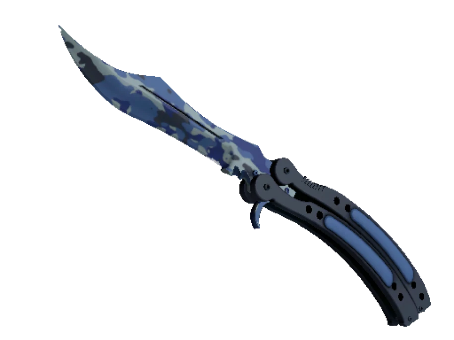 ★ StatTrak™ Butterfly Knife | Bright Water (Minimal Wear)