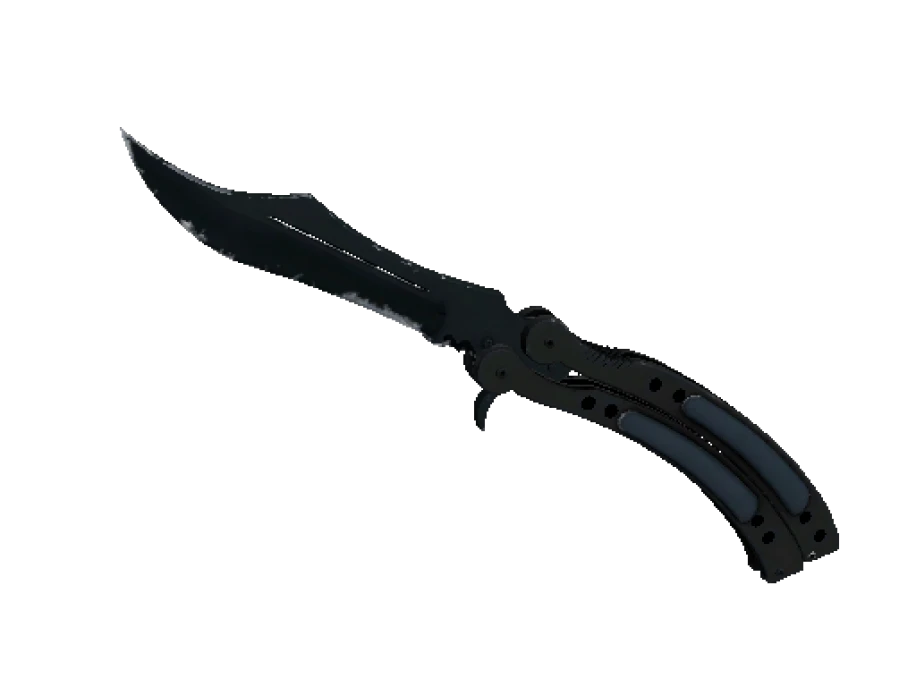 ★ StatTrak™ Butterfly Knife | Night (Well-Worn)