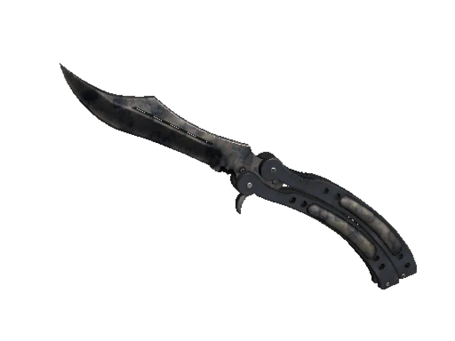 ★ StatTrak™ Butterfly Knife | Stained (Battle-Scarred)
