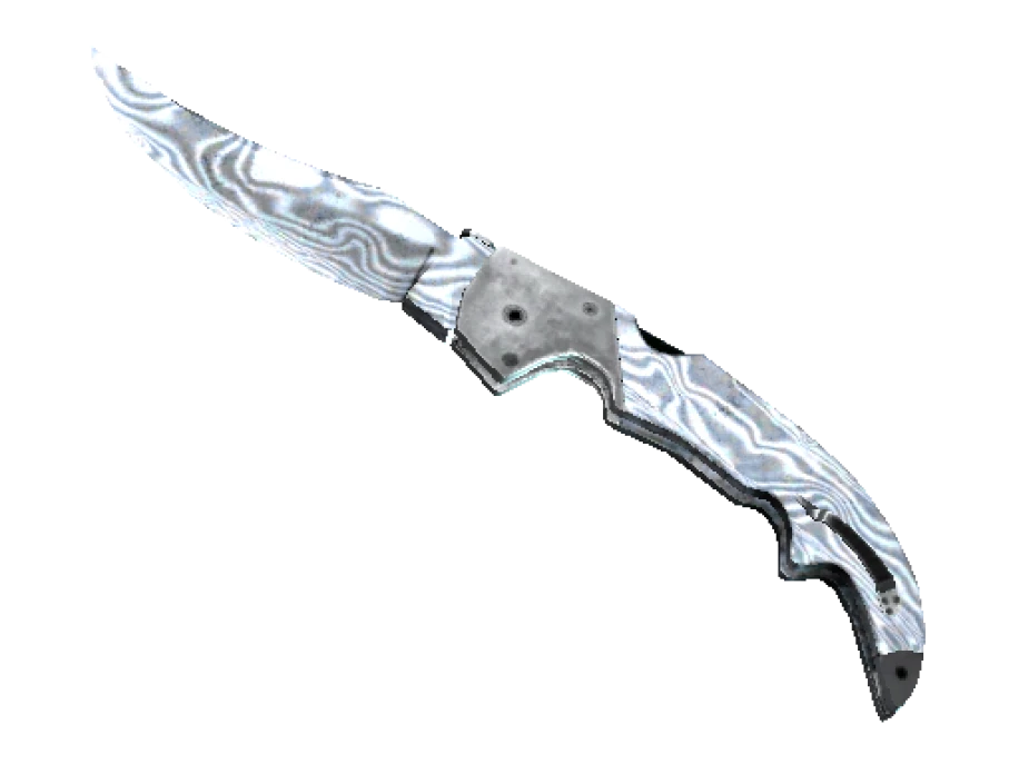 ★ StatTrak™ Falchion Knife | Damascus Steel (Well-Worn)