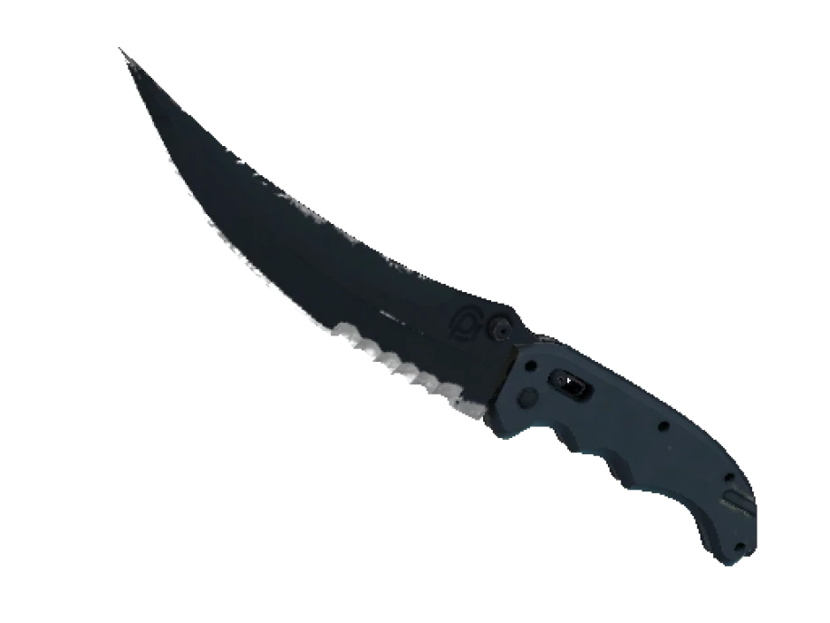 ★ StatTrak™ Flip Knife | Night (Well-Worn)