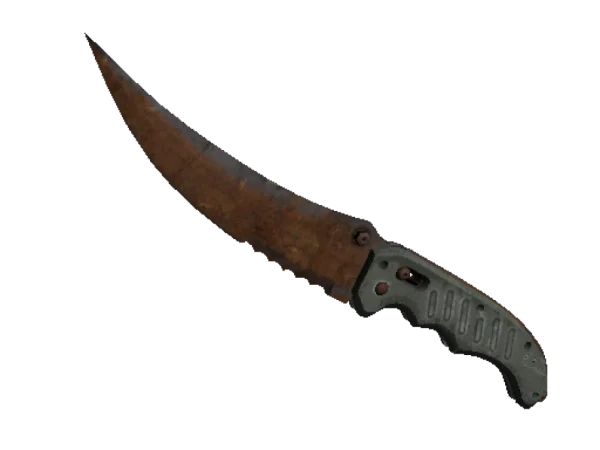 ★ StatTrak™ Flip Knife | Rust Coat (Battle-Scarred)