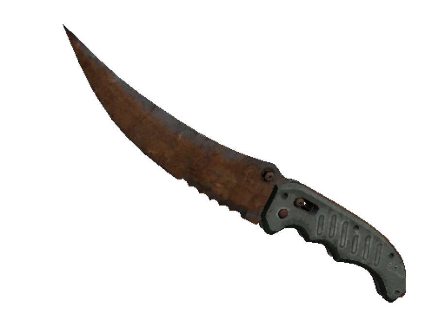 ★ StatTrak™ Flip Knife | Rust Coat (Battle-Scarred)