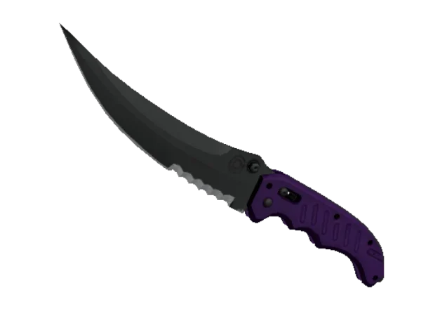 ★ StatTrak™ Flip Knife | Ultraviolet (Minimal Wear)