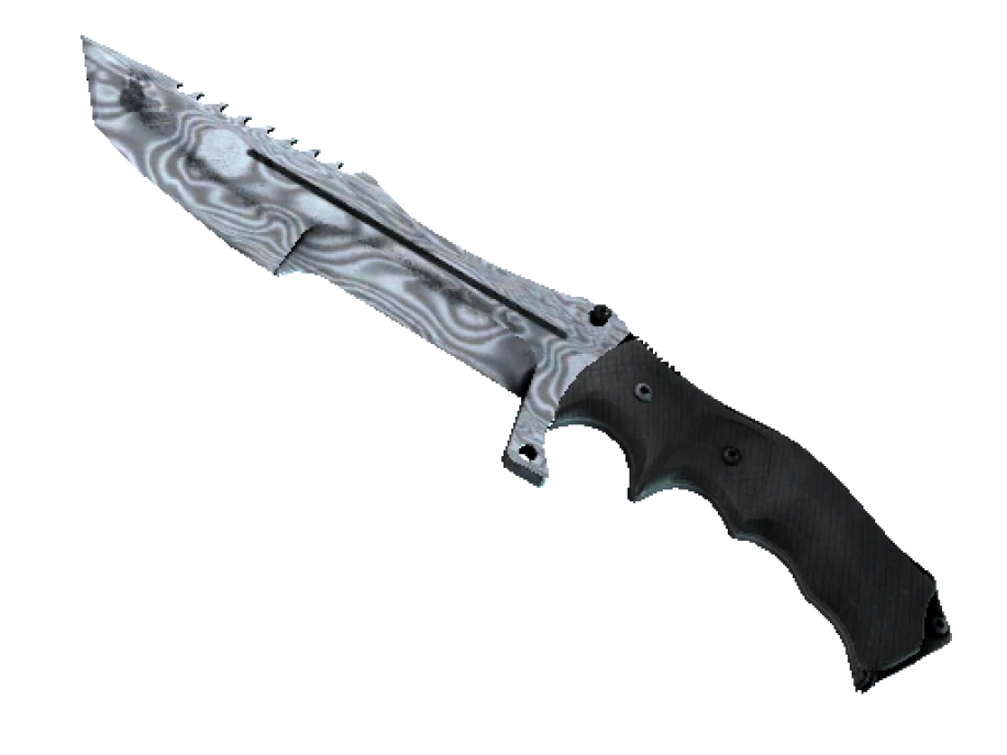 ★ StatTrak™ Huntsman Knife | Damascus Steel (Well-Worn)
