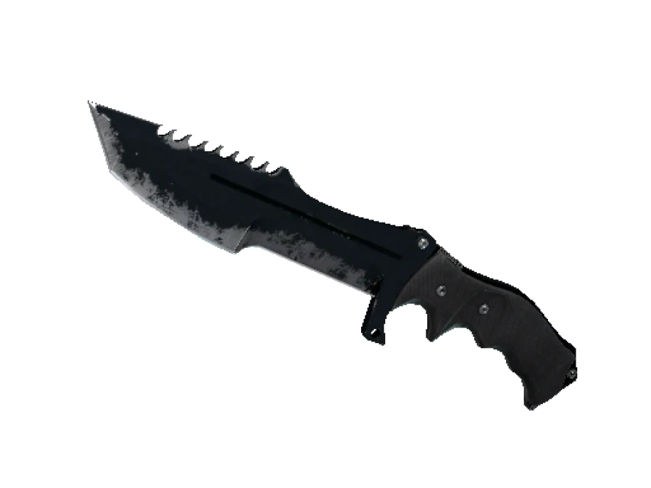 ★ StatTrak™ Huntsman Knife | Night (Battle-Scarred)