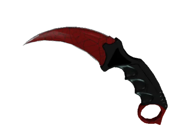 ★ StatTrak™ Karambit | Crimson Web (Minimal Wear)